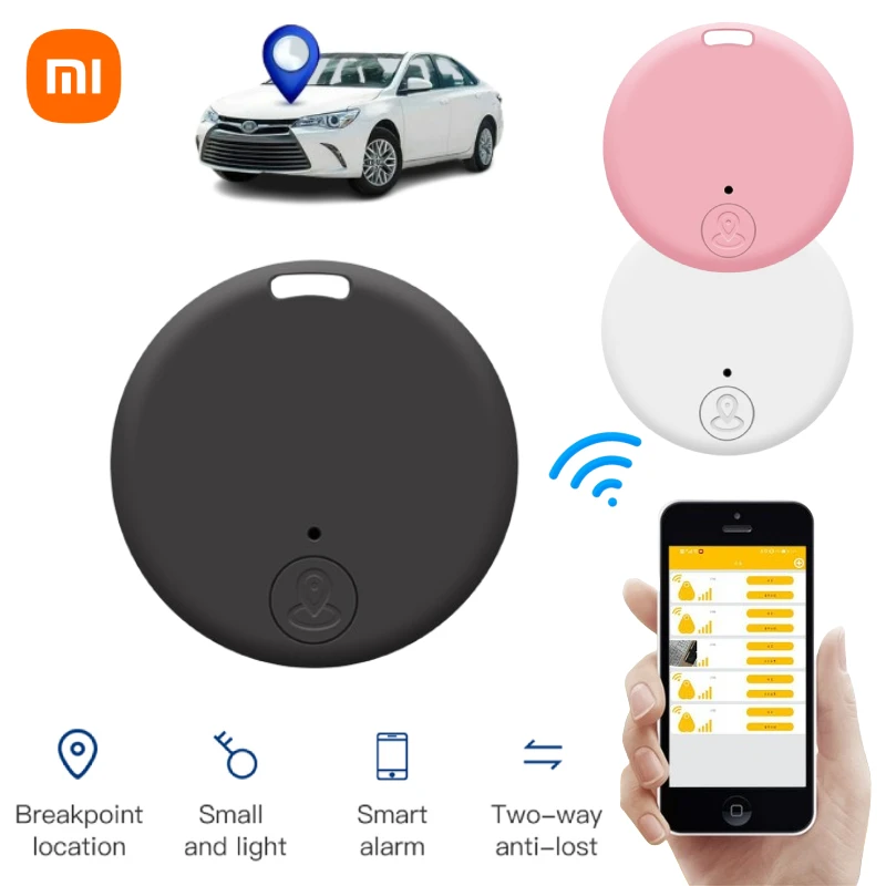 

Умный мини GPS-Трекер Xiaomi, Bluetooth 5,0, антипотерянный искатель, трекер ITag, трекер тревоги, GPS-локатор, беспроводное позиционирование, кошелек, ключ для домашних животных