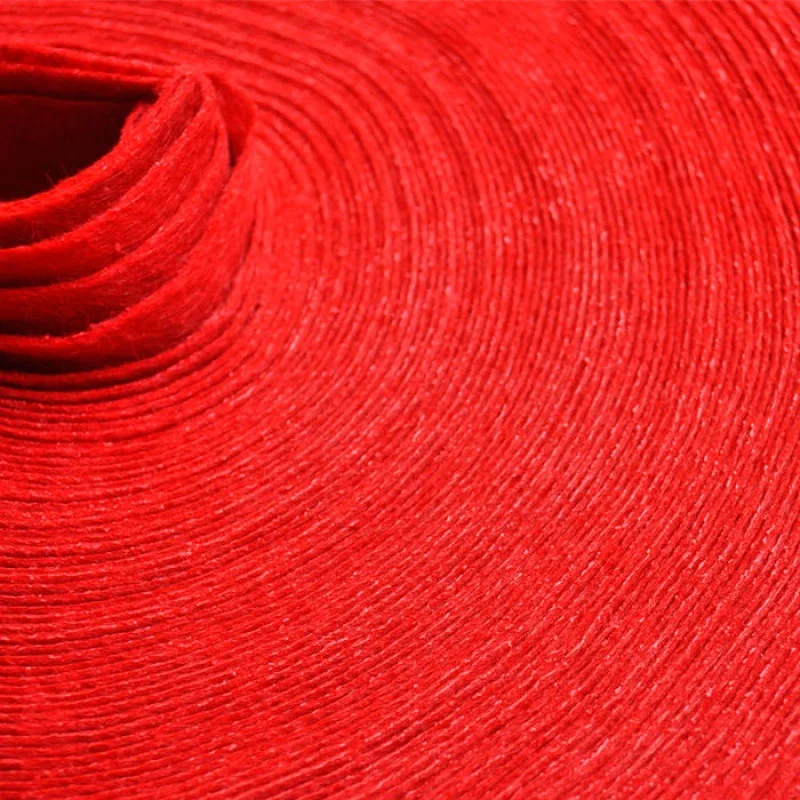 1 Thick Red Wedding Carpet Proposal Party Event Red Carpet Hotel Aisle Wedding Aisle Carpet