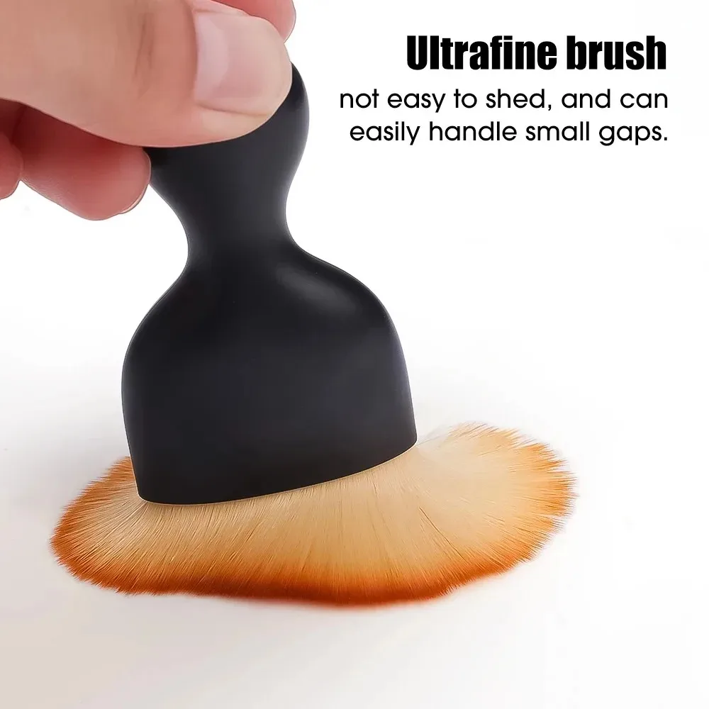 Car Interior Cleaning Brush Air Outlet Soft Fur Clean Brushes Shells Crevice Dust Removal Detailing Brush Tools cleaning brushes