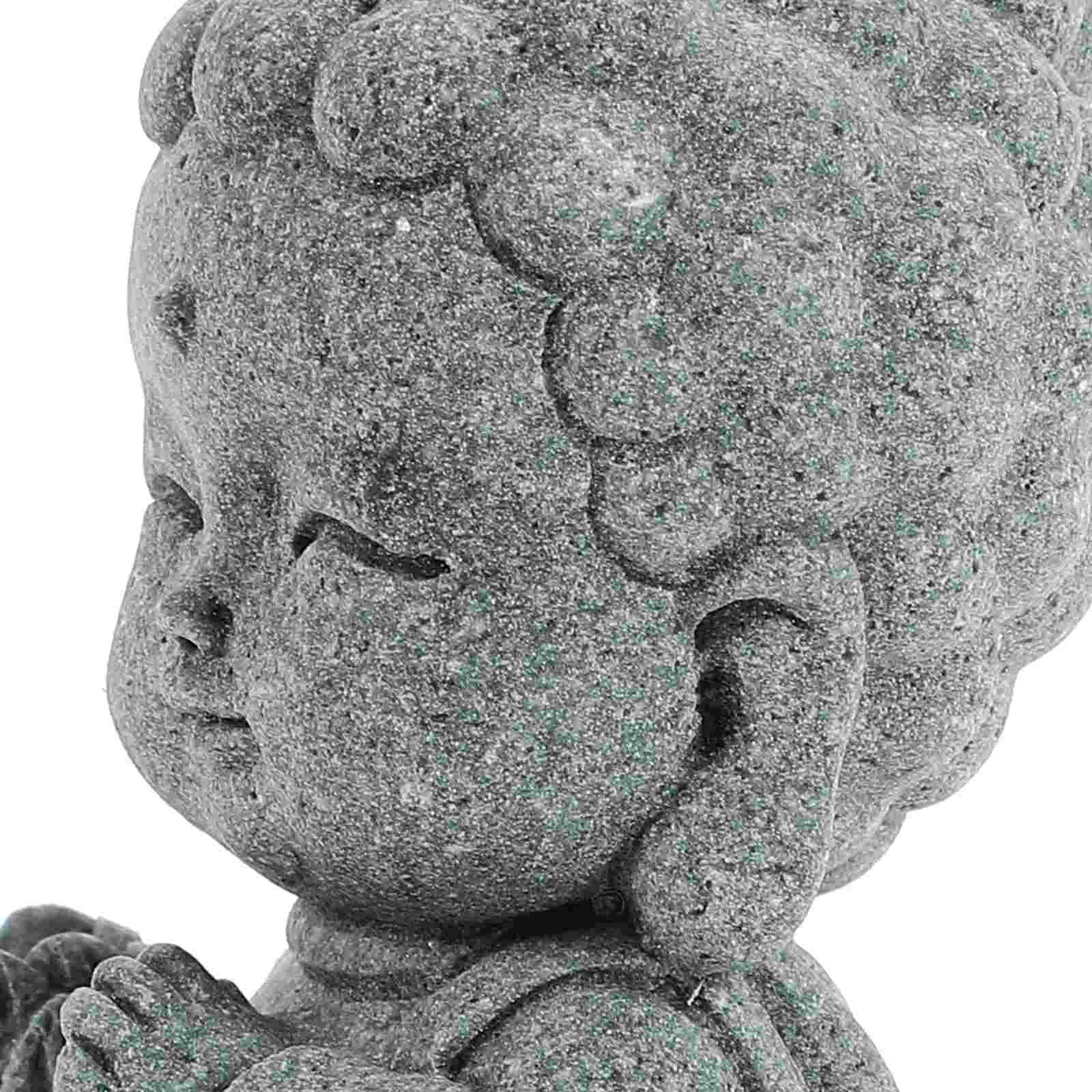 Small Peaceful Buddha Statue Meditation naments Fish Tank Decor Aquarium Garden Decorations Home Adornment Desktop Pet Products