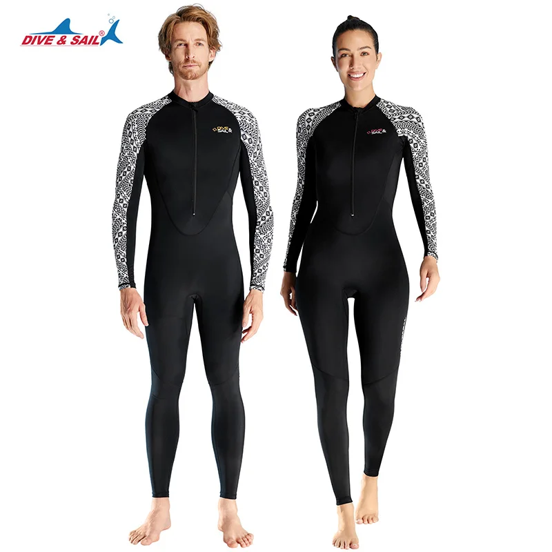 Description Picture 4 of itemUPF 50+ Sunsuit, Ladies' Women's Full Back/Front Zip Rash Guard for Swimming, Snorkeling,  Diving Skin for Wetsuit, One-piece