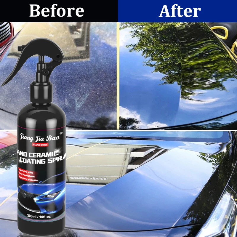 CeramicCarCoatingPaintCareMirrorShineCrystalWaxSprayNano