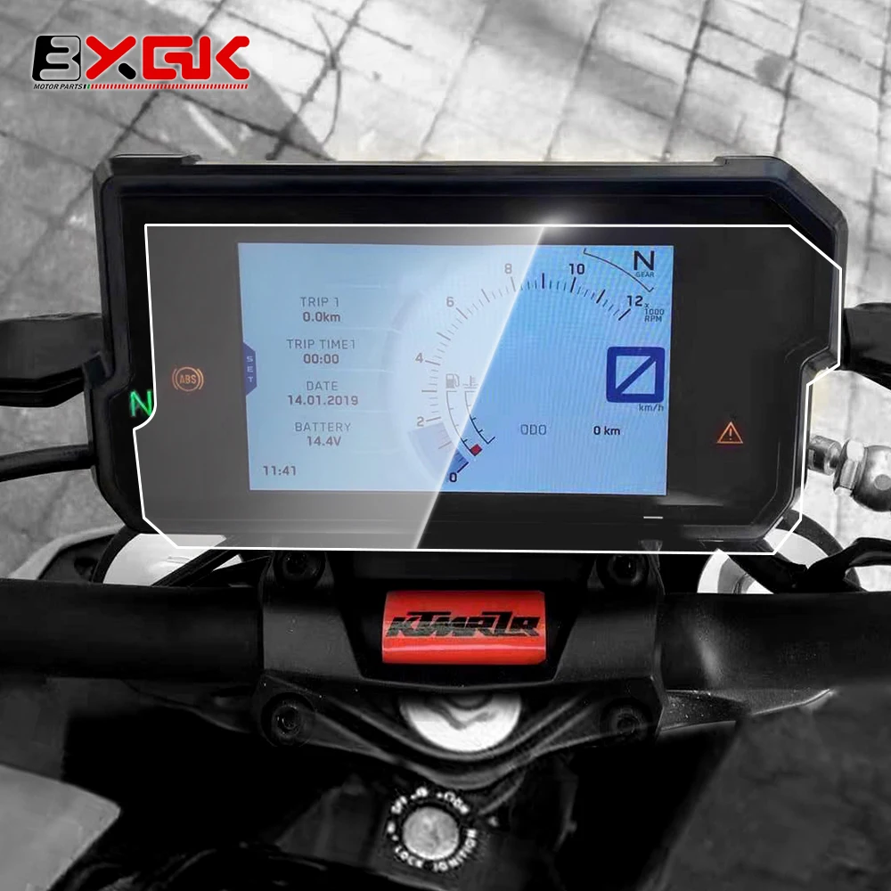 오토바이 계기판 스크래치 방지 필름 스크린 프로텍터 KTM DUKE 125 39..