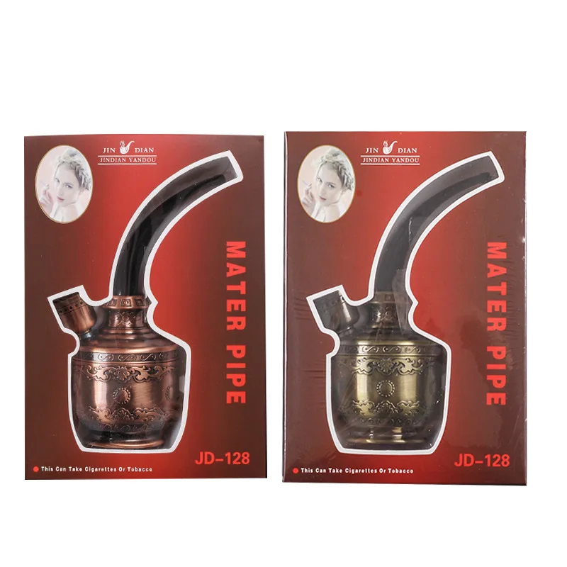Hookah Pipe Retro Large Hookah Dual-Function Smoking Set Water Filter Smoking Tool Pipes Gifts Elder Group