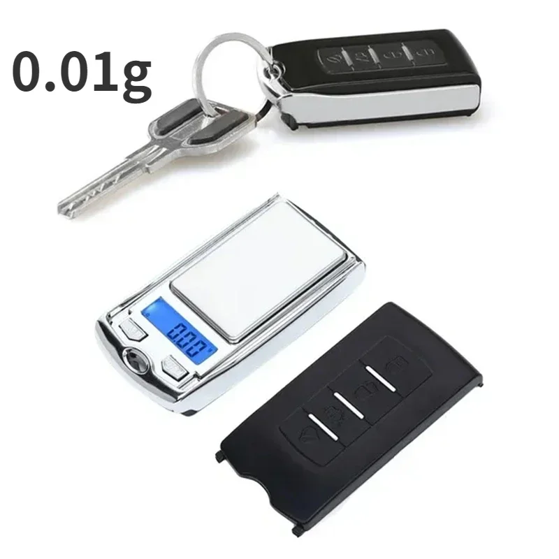 1PC Portable Mini Digital Pocket Scales 100g 0.01g for Gold Sterling Jewelry Gram Balance Weight Car Key Electronic Scales