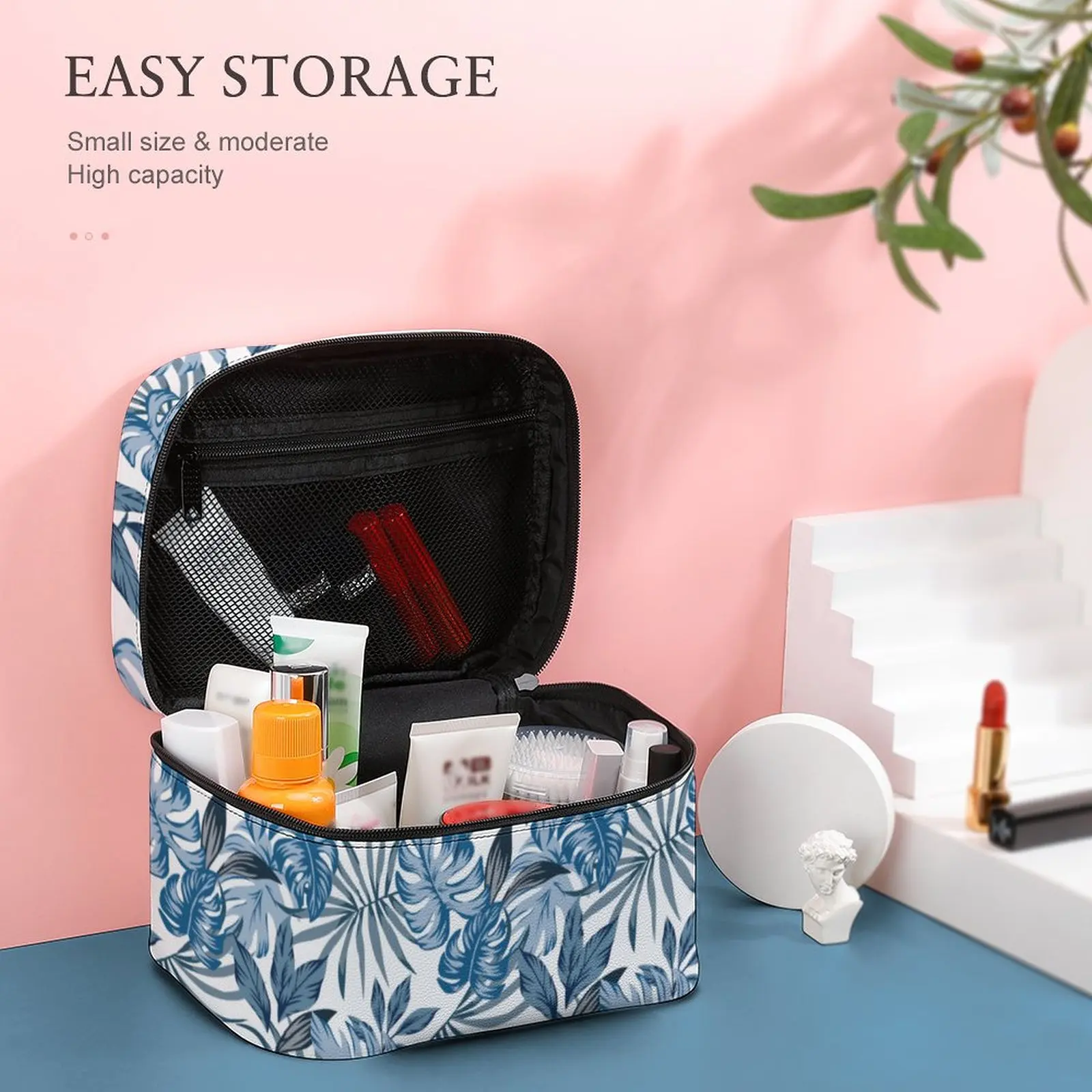 Travel Cosmetic Bags Women Toiletries Organizer Large-Capacity Travel Cosmetic Bag Waterproof Female Storage Make up Cases