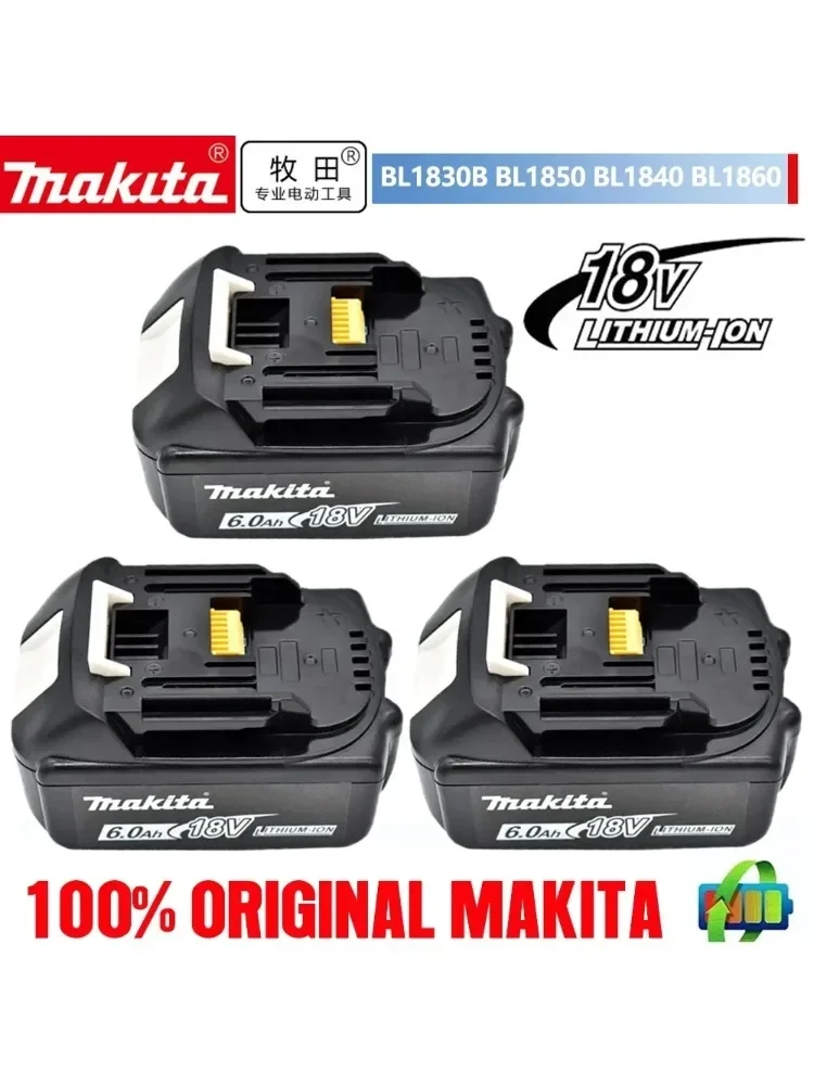 2025 Makita BL1860 BL1850B BL1850 BL1840 BL1830 Screwdriver Battery & Charger 18v Replacement Power Tool Batteries. 5