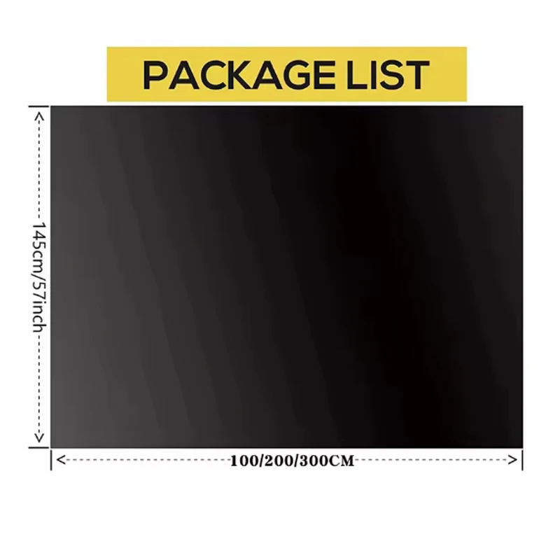 Tenda oscurante al 100% per la casa più scura, per finestre oscuranti, pellicola per la privacy, tinta anti-aspetto, adesivi per auto in tessuto per finestre in vetro