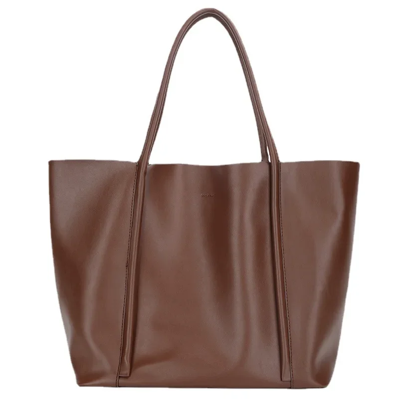 

Сумка-тоут женская из натуральной кожи, Роскошный дизайнерский саквояж, сумочка-тоут, чемоданчик на плечо