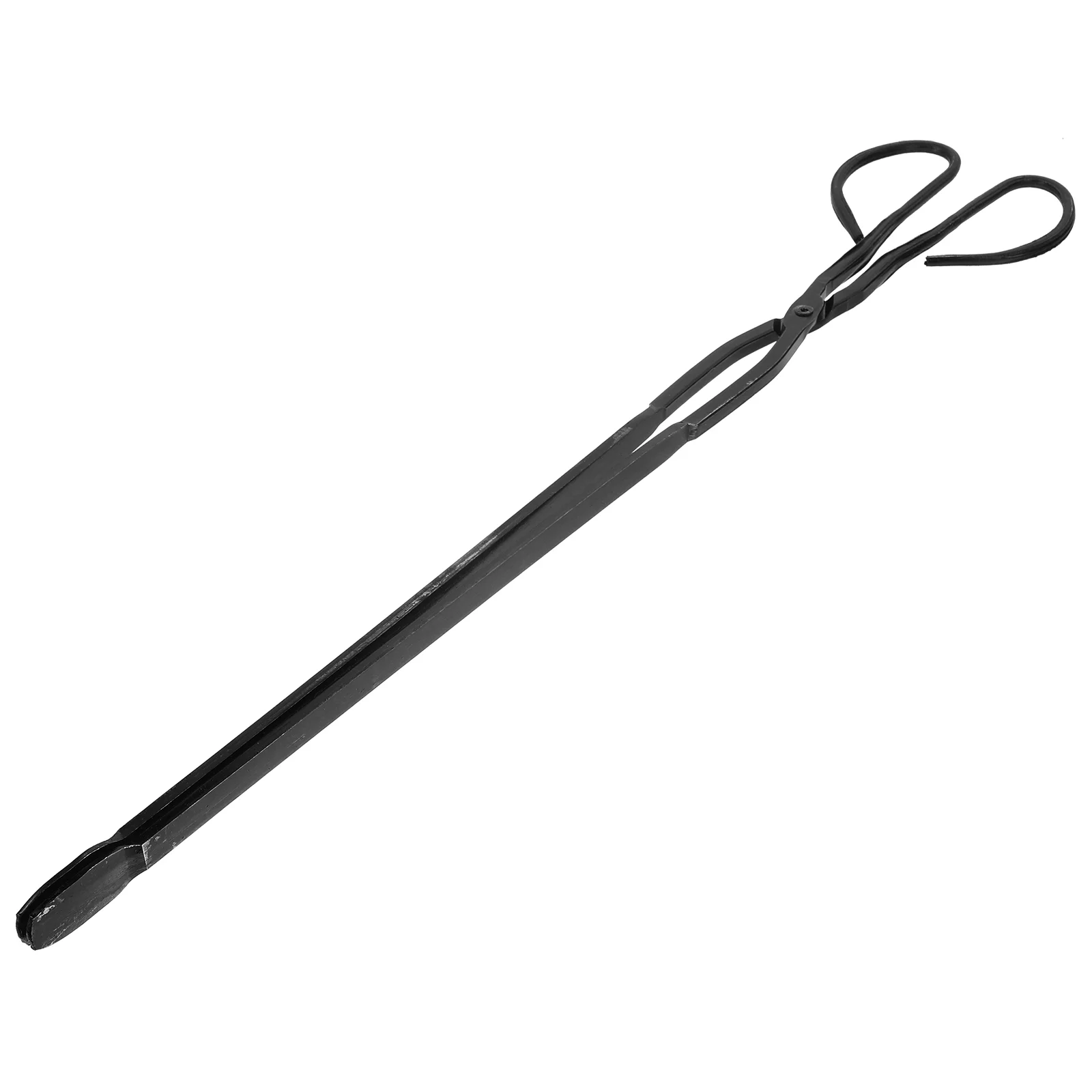 Long Handle Tong Fireplace Tool Portable Charcoal Clamp Outdoor Bbq Camping Firewood Grabber Kitchen Dining Utensils Coal Clip