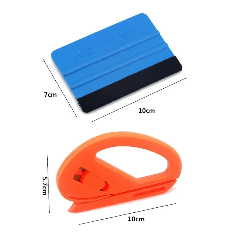 Car Film Wrap Tool Kit Squeegee Set Vinyl Scraper for Vehicle Window Tint Car Accessories Wrapping Tools Accessories