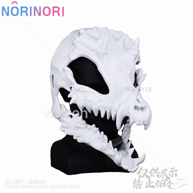 Game Animal Furry 3D Mask Cosplay Furrsuit Kigurumi Props Polylactic Acid Headwear Halloween Christmas Party Customized
