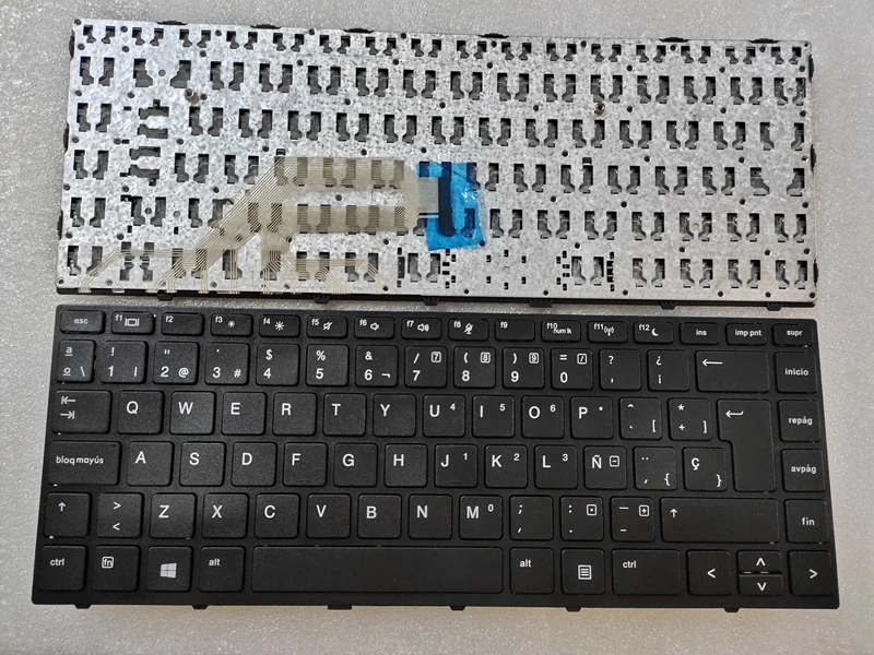 Teclado Portátil us br sp para hp Probook 640 g4 640 g5 645 g4 645 g5 430 g5 440 g5 445 g5 Inglês Novo - Imagem 4
