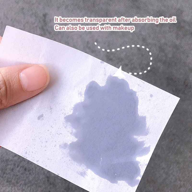 100 Sheets Green Tea Facial Oil Blotting Sheets Paper Cleansing Face Oil Control Refreshing Absorbent Paper Beauty Makeup Tools