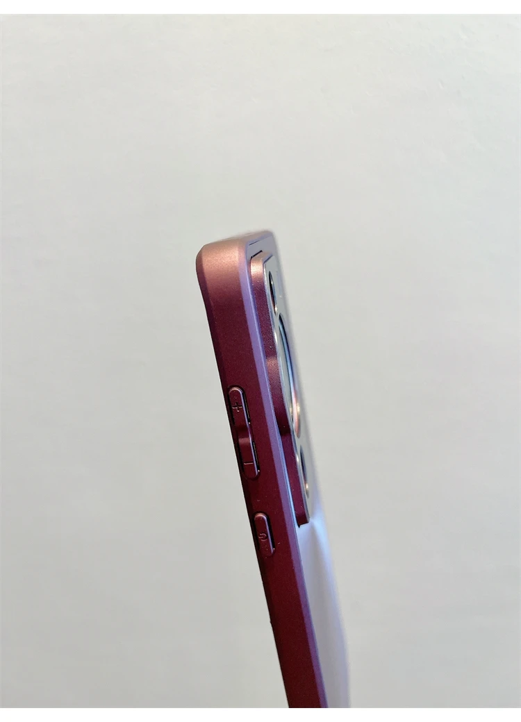 Hard Matte Fashion Aurora Laser Protective Back Cover