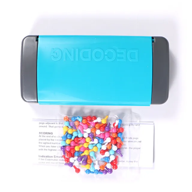 Kids Mastermind Game Code Breaking Mini Board Toy Montessori Educational Toys For Children Family Traveling Funny Toys 2022 3