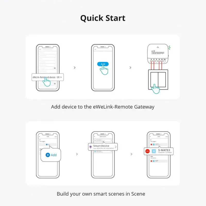 Рисунок 4 - SONOFF S-MATE2, экстремальный переключатель с батареей