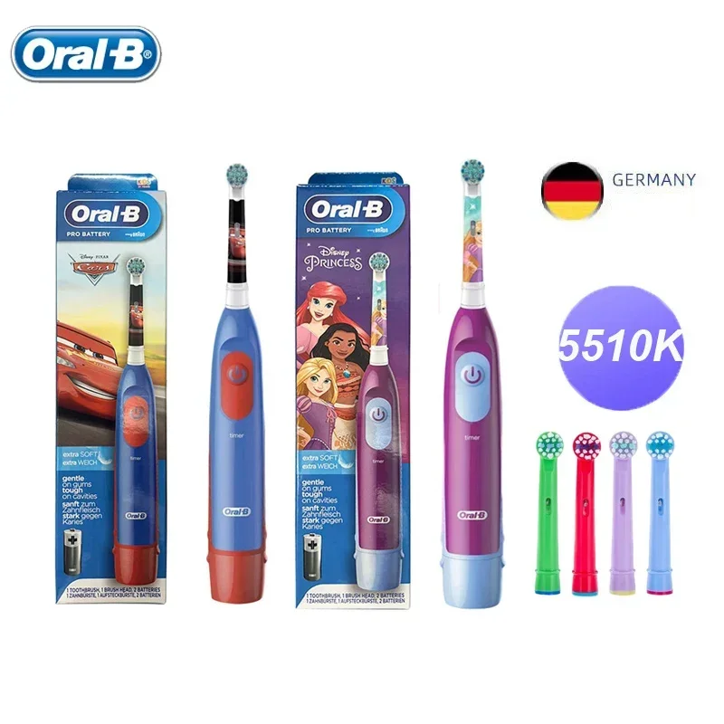 Children's Electric Toothbrush with Soft Bristles and Timer