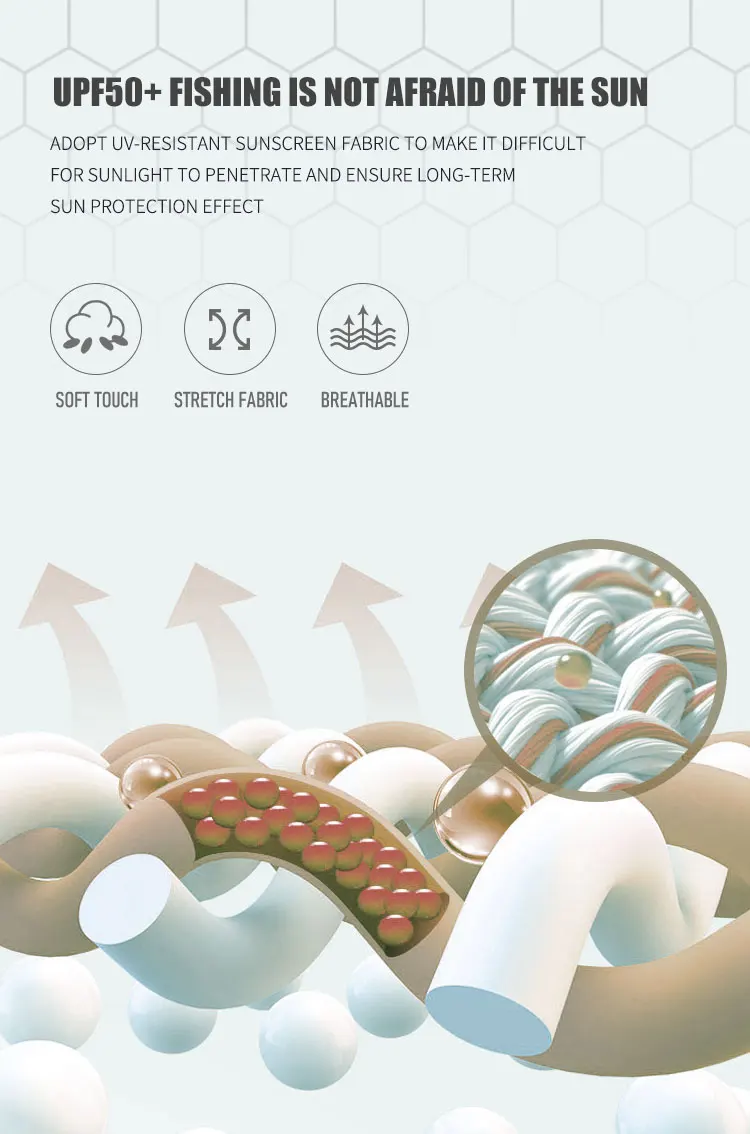 Description Picture 5 of item2025 DIAOLIAN Fishing Suits Anti-UV UPF50+ Sun Protection Quick-drying Breathable Moisture-wicking Female The Winner Shirts