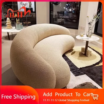 Luxury Wood Couches Nordic Simple Comfortable Designer Living Room Sofas Modern Lounge Postmodern Princess Unique Furniture
