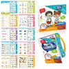 Spanish and English Kids Children Knowledge Cognitive Activity Toy Child Developmental Toy for Children Unisex 4