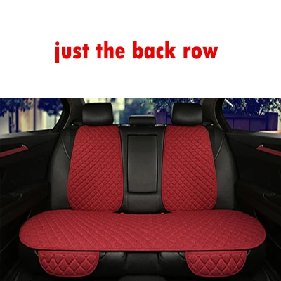 back row red