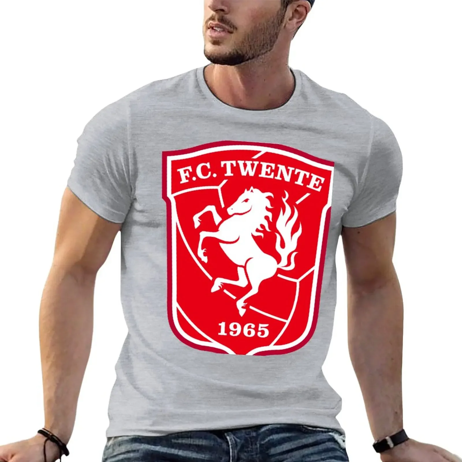 

Новинка, футболки Twente с графическим рисунком, футболки, Короткие футболки с графическим рисунком для мужчин