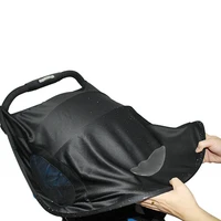 Black Baby Stroller Canopy – Effective UV Blocking for Infant Protection