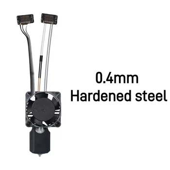 Kit Hotend Original Série X1/P1 com Bico de Aço Temperado 0.2/0.4/0.6/0.8mm para Impressoras 3D Bambu Lab X1C X1 P1P P1S 4