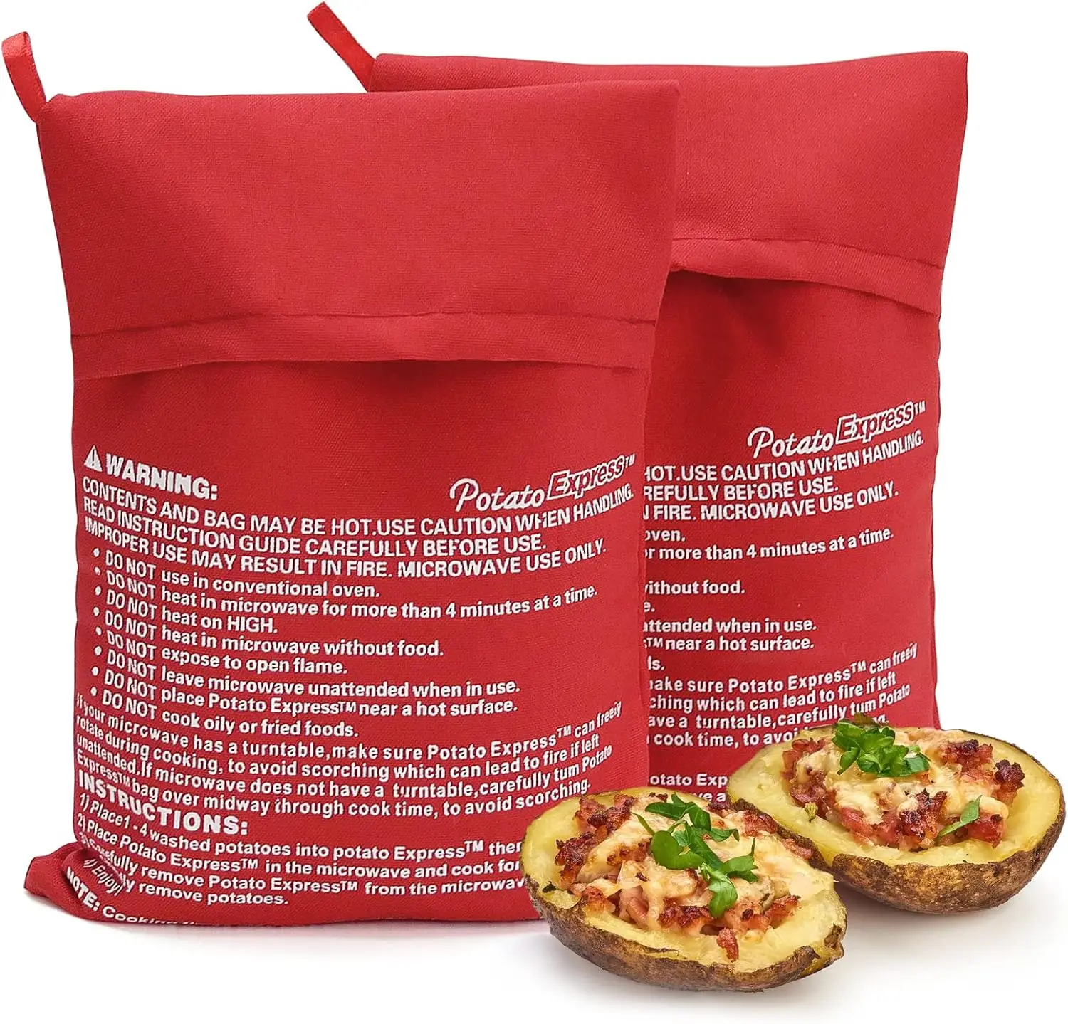 Microwave Cooker Bag 1/2pcs Potato Cooker Bag Baked Potato Microwave Cooking Quick Fast kitchen accessories kitchen gadgets