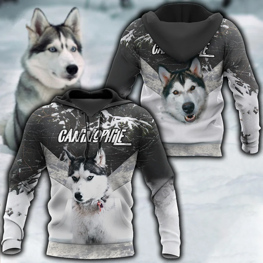 

Newest 3D Print Husky Animal Dog Pet Lover Harajuku Streetwear Casual Unique Unisex Hoodies/Sweatshirt/Zipper T-5632