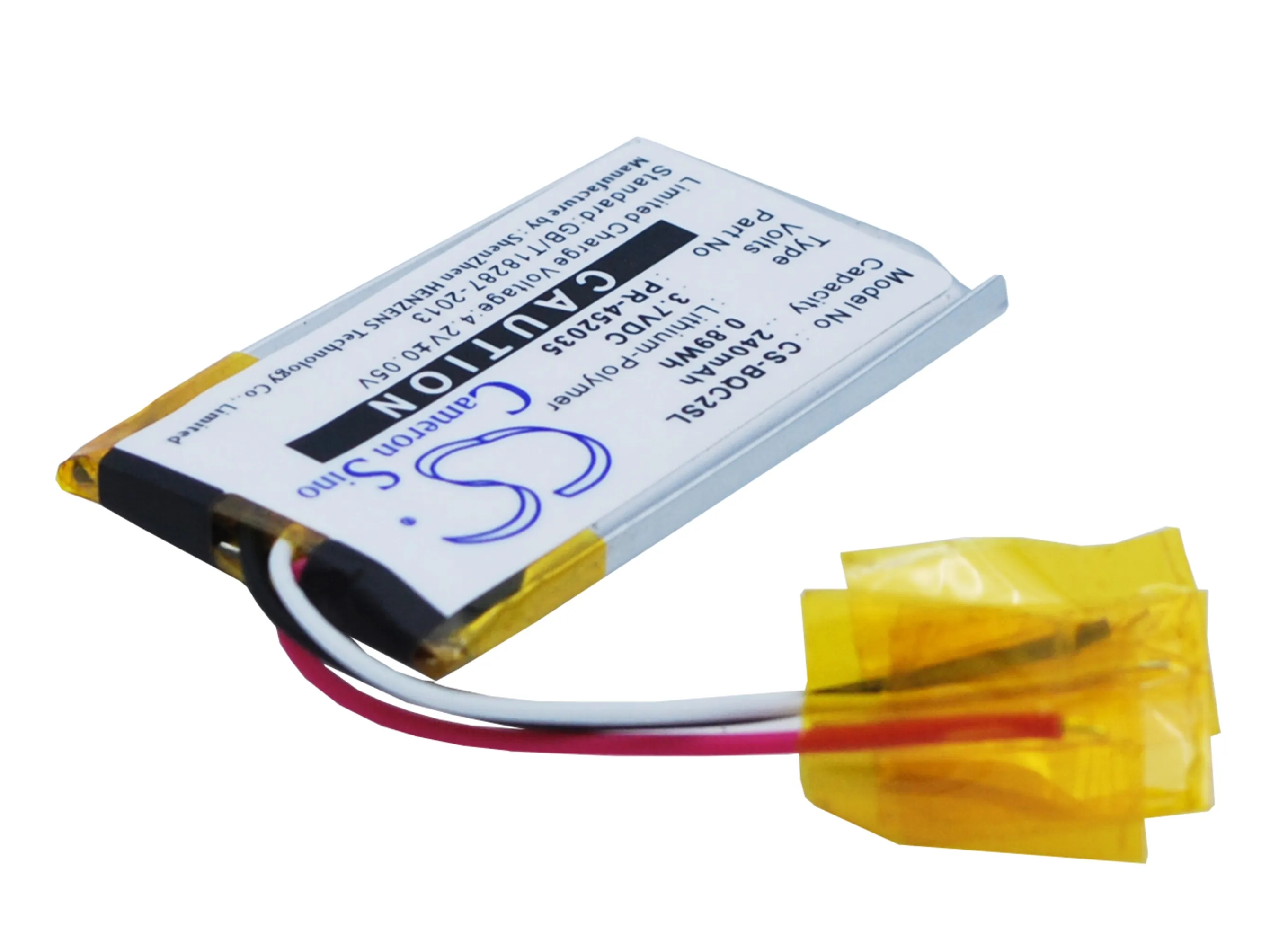 Batteria 240Mah-Bqc2Sl Per Bose Qc20, Quietcomfort 20,Pr-452035,Mio Mivue C330 338040000101