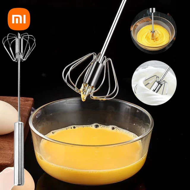 Semi Automatic Mixer Egg Beater Manual  304 Stainless Steel Whisk Hand  Blender - Egg Tools - Aliexpress