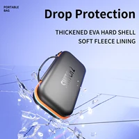 Чехол для переноски модели Nintendo Switch 2, портативный жесткий чехол для переноски, дорожная игровая сумка для Nintendo Switch 2, сине-оранжевый — изображение 4