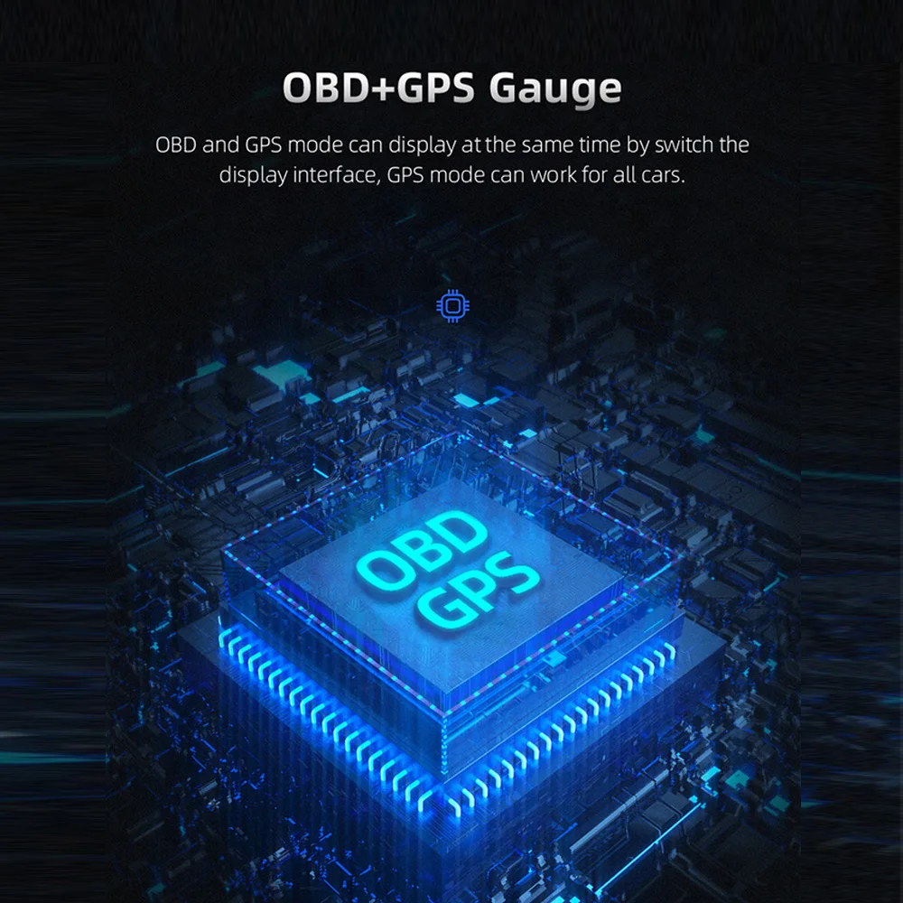 Vjoycar-HUD OBD2 GPS  ý   ÷,  ڵ ǻ ӵ RPM  Һ ÷  극ũ ׽Ʈ