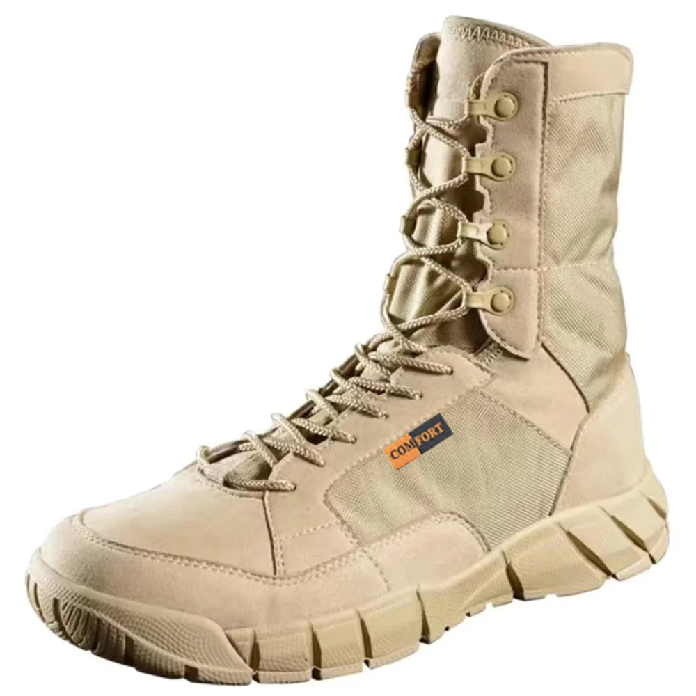 Vans Shoes Men Tactical Military Boots Lightweight Combat Shoes