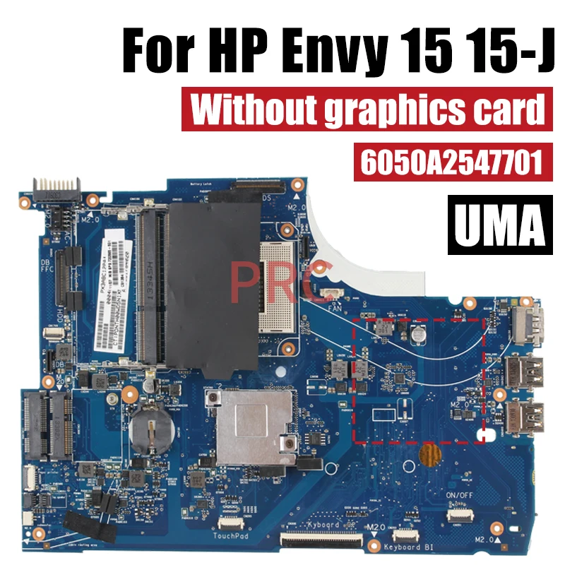 Placa-mãe do Portátil para hp Mainboard do Portátil Inveja 15 15-j 6050a2548101 6050a2547701 749753501 749752-501 Hm87 Gt740 Gt840 2g - Imagem 5
