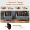 Extended Tableware Storage Box Cook Utensil Organizer PP Material Adjustable Kitchen Knife Fork Storage Divider Cutlery Holder 2