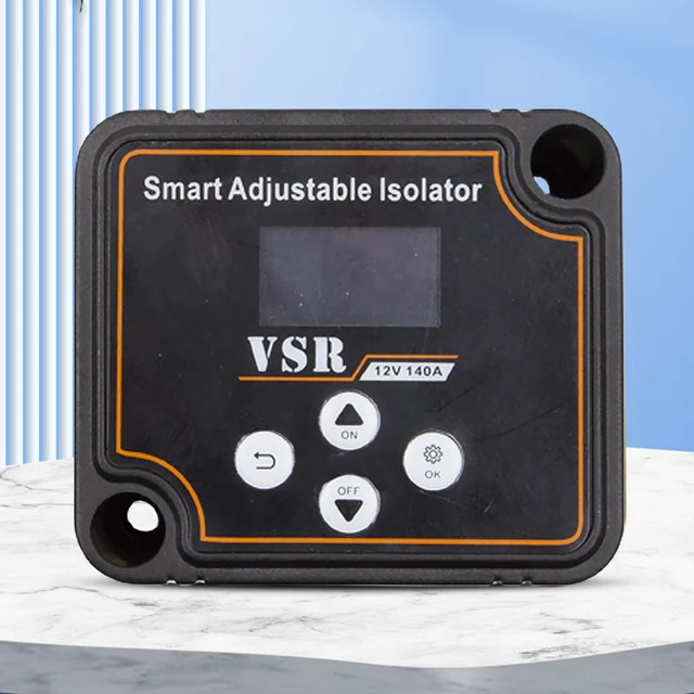 Isolatore Doppia Batteria 140A VSR - Relè Automatico Per Camper E Caravan 12V - Foto 13