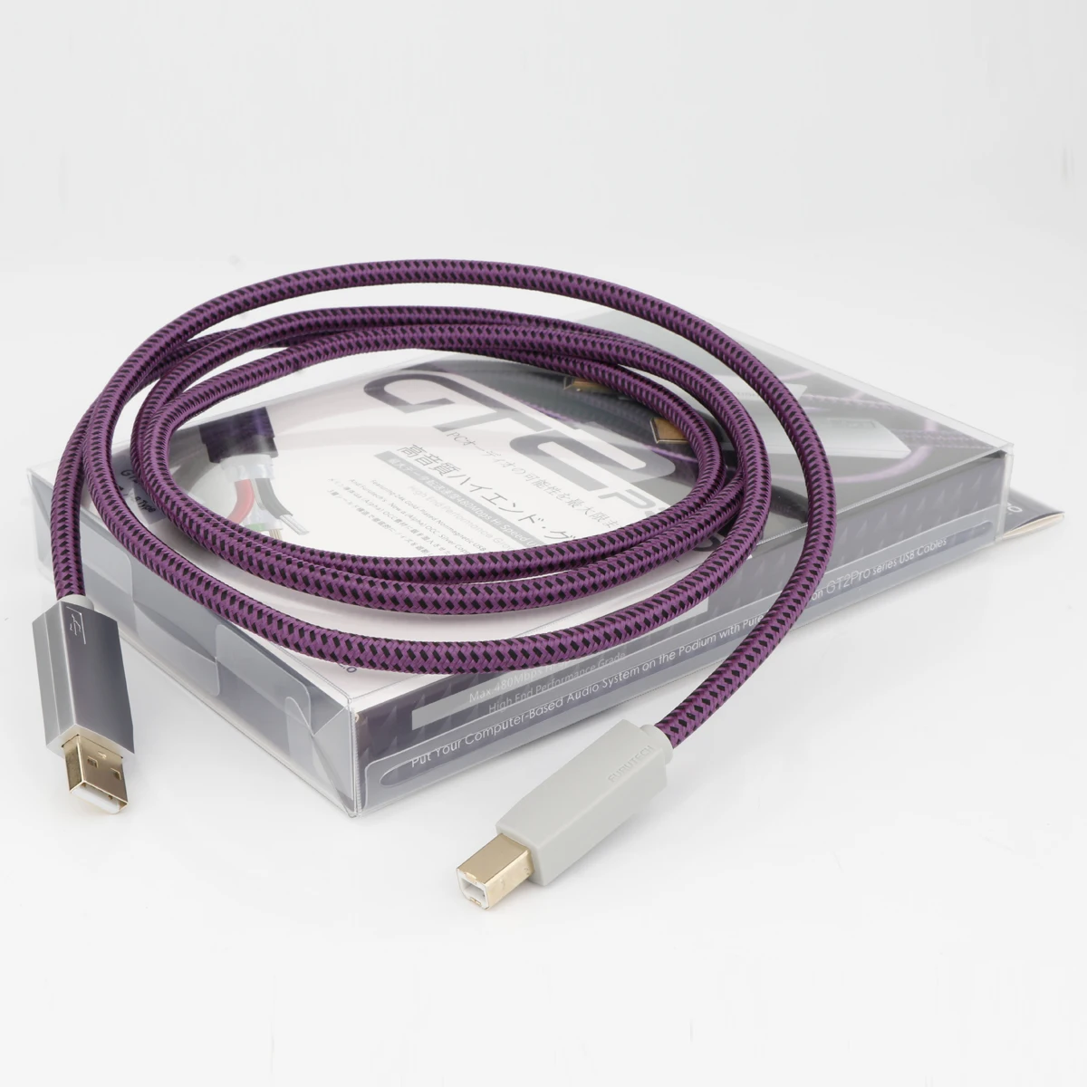 HiFi GT-2 Pro USB Cable OCC USB cable with Type A-B Connectors Audio Grade USB2.0 Cable usb cable