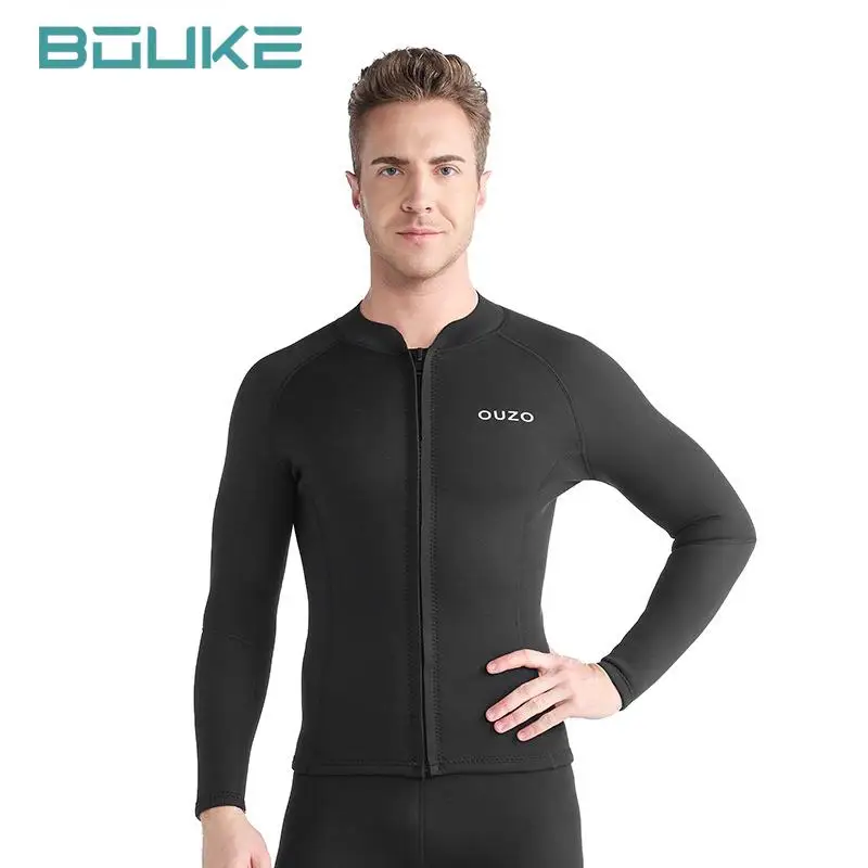 

1.5mm Men Wetsuit Neoprene Underwater Kitesurf Surf Surfing Spearfishing Jacket Pants Clothes wet suit