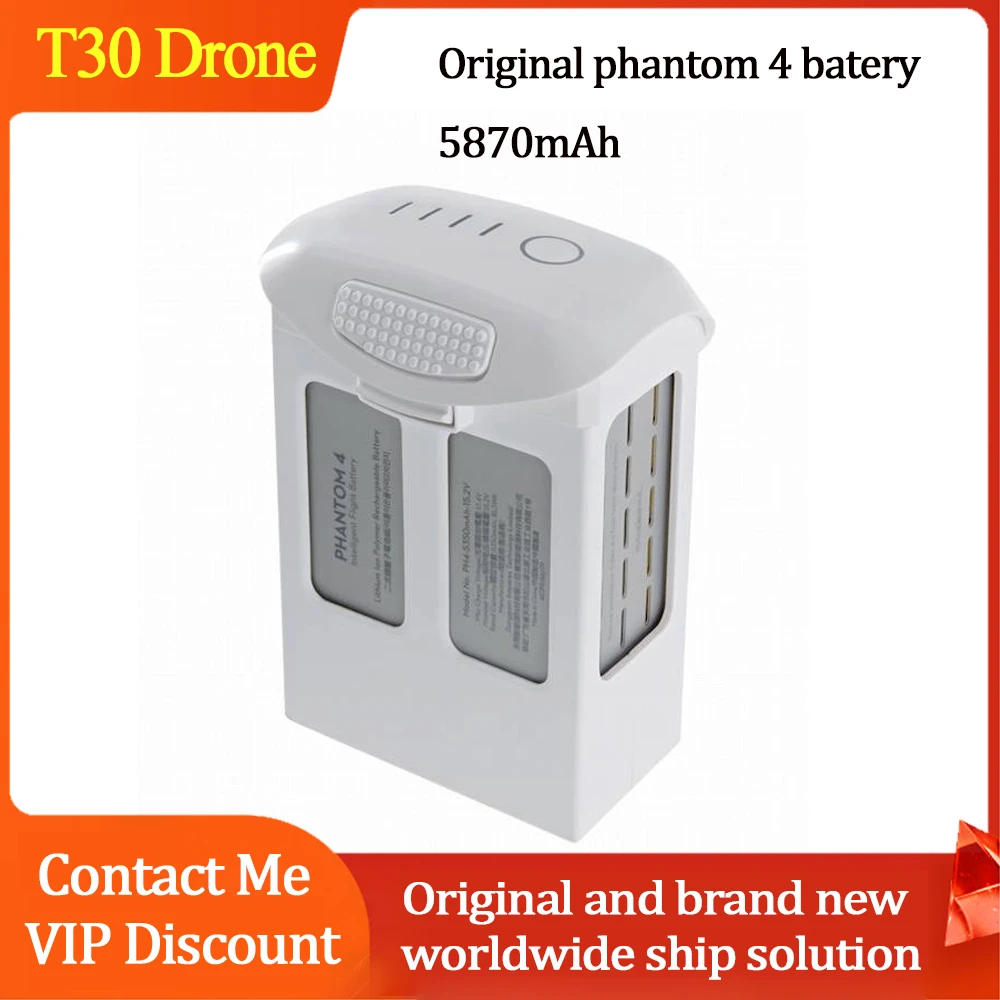 Original Phantom 4 Battery For Dji Phantom 4 Series Drone 15.2v 5870mah High Capacity Battery