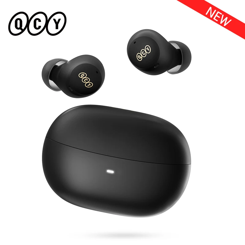 

QCY HT07 Active Noise Cancelling TWS Earbuds 40dB ANC Wireless Earphone 6 Mic AI HD Call BT 5.2 Transparency Mode Headphones 32H