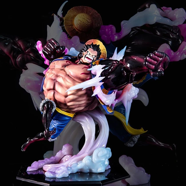 14cm One Piece Anime Figura Wano País Monkey D Luffy Vs Kaido Dragão Luta  Gk Luffy Pvc Tamanho Grande Figura de Ação Toy Model - AliExpress