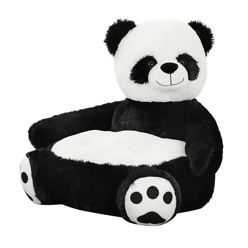 

Baby Sofa Seat With Filler Soft and Comfortable Panda Cartoon Sofa Cartoon Toy Cute Duck Children's Learning Chair 50*50*45cm