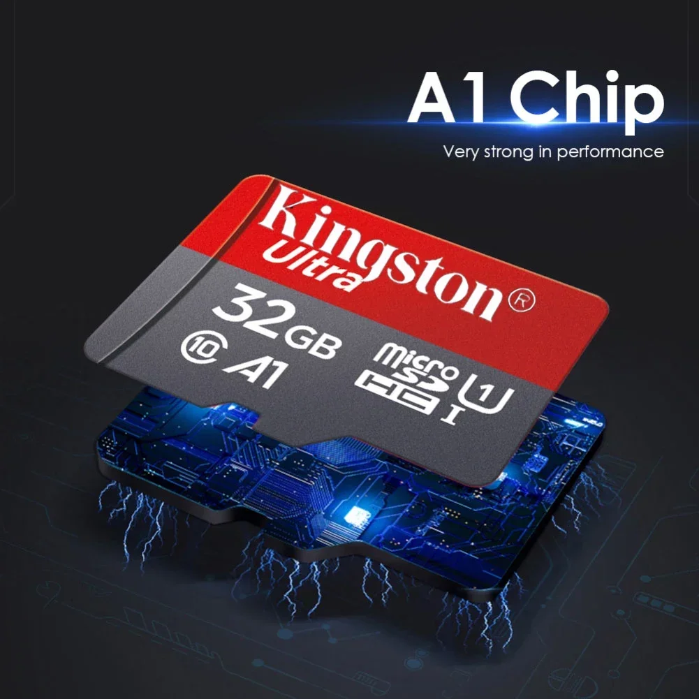 Kingston Micro Sd Card Memory Card Class10 Carte Sd Memoria 128Gb 32Gb 64Gb 256Gb Sd/Tf Flash Card 512G 1Tb Microsd Per Telefono