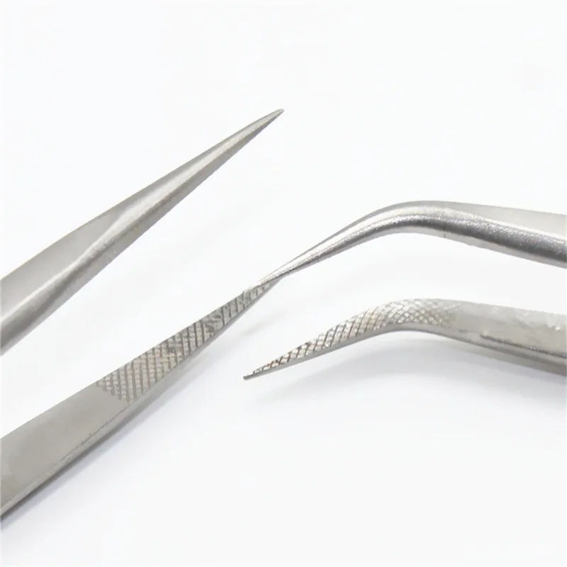 Repairing Professional Stainless Steel Tweezers Jewelry Fixed lock DIY Diamond Gem Jewelry Making Tools Multipurpose Clip