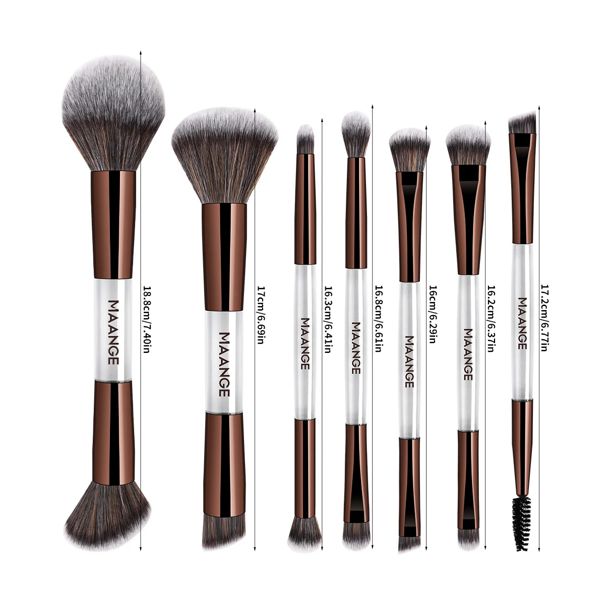 7pcs Makeup Brush Set 2