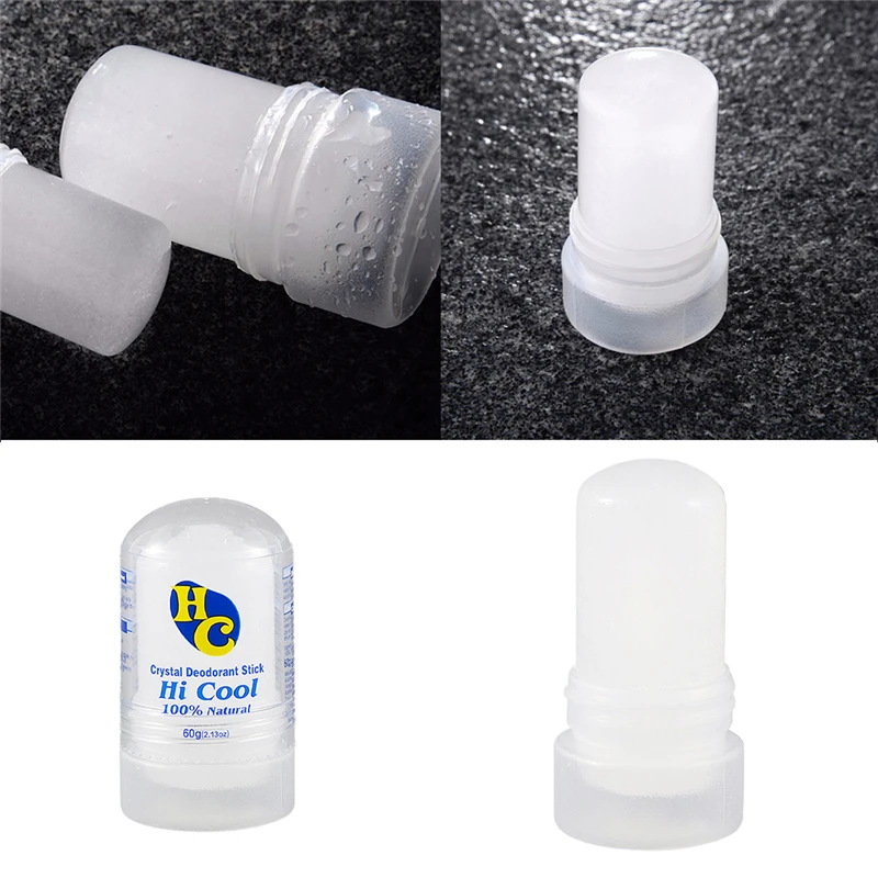 F1FF 60g Natural for Rhinestone Deodorant Alum Body Odor Remover Antiperspirant