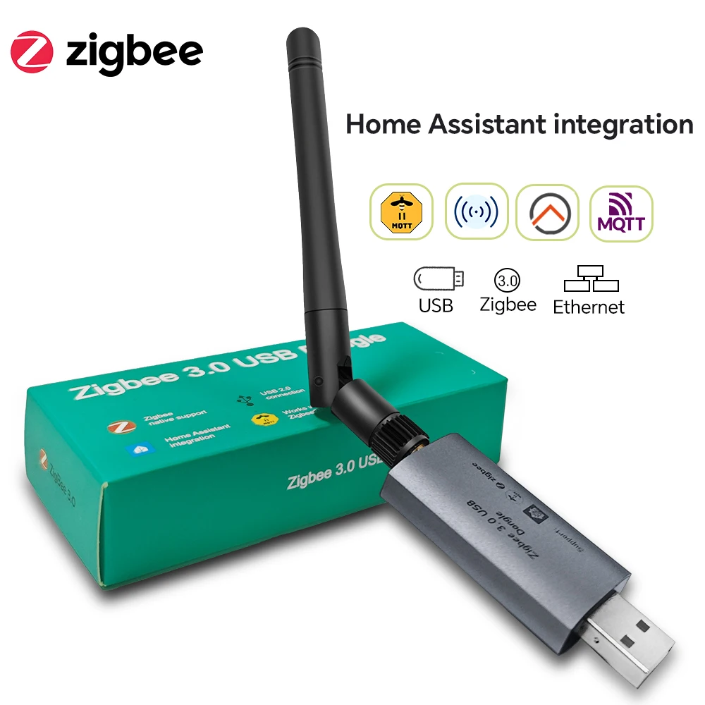 Universal ZigBee 3.0 USB Dongle Gateway for Smart Home Automation